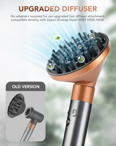 Diffuser Attachment for Dyson Airwrap HS01 HS05 HS08 - Curly Hair Styling