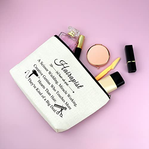 Mxrymvu Hairdresser Appreciation Gift Makeup Bag 0790_NO2 for Women, Cosmetology, Hair Stylist Present