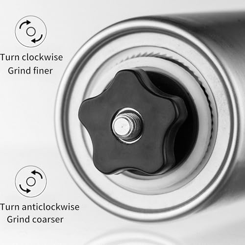 Jogcaw Portable Manual Coffee Grinder with Adjustable Ceramic Burr