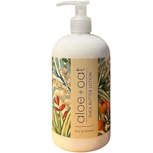 Greenwich Bay Aloe & Oat Hand Lotion with Shea & Cocoa Butter, 16 oz