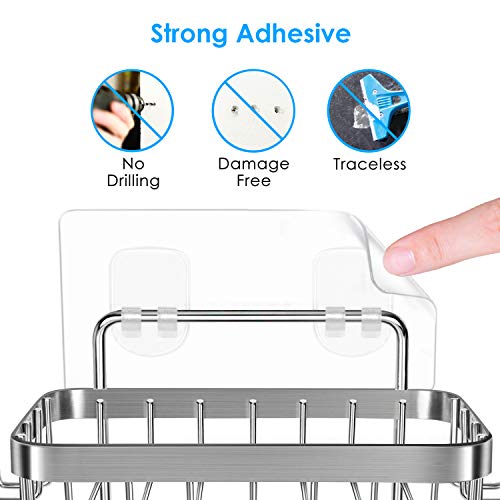 ODesign Wall-Mounted Soap Holder with 6 Hooks – Stainless Steel