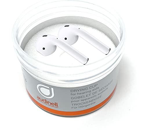Audinell Hearing Aid Dryer Cup & Desiccant Kit - Moisture Remover