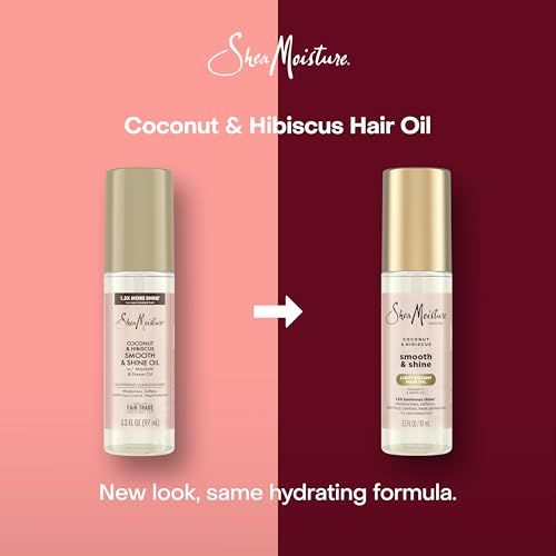 SheaMoisture Coconut & Hibiscus Smooth & Shine Hair Oil 3.3oz
