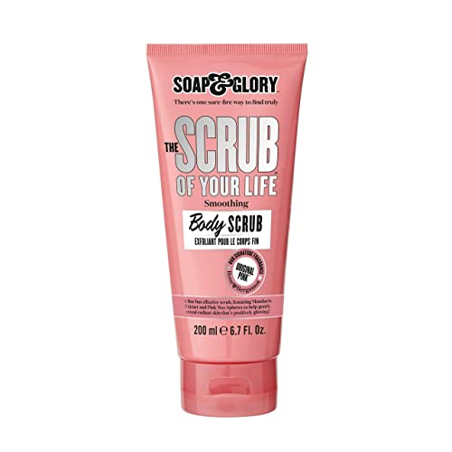 Exfoliating Charcoal Scrub with Collagen & Stem Cells ? Salt Scrub for Body Toning, Cellulite, Armpit Detox, and Skin Smoothing for Face, Feet, and Body by M3
