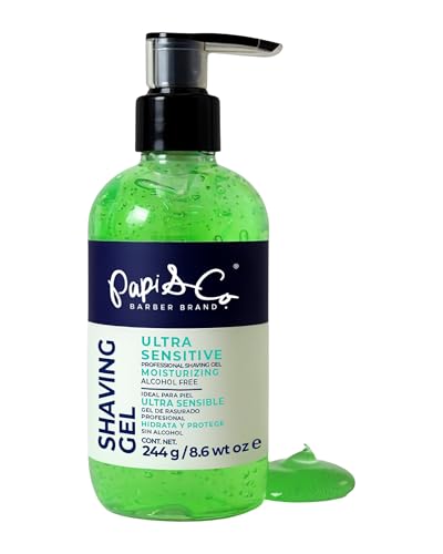 PAPI & CO. Shaving Gel for Ultra Sensitive Skin - 17.6 Oz