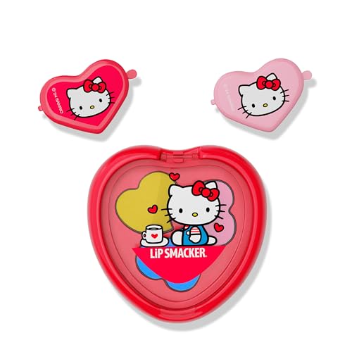 Lip Smacker Hello Kitty Beauty Set - Shimmer Palette, Lip Balm & Hair Clips