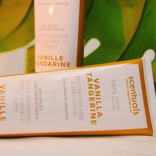 Vanilla Tangerine Hand & Body Cream with Organic Oils - 250 ml