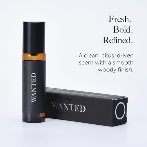 Pure Instinct WANTED Pheromone Infused Essential Oil Perfume - Roll On 0.34 Fl. Oz.