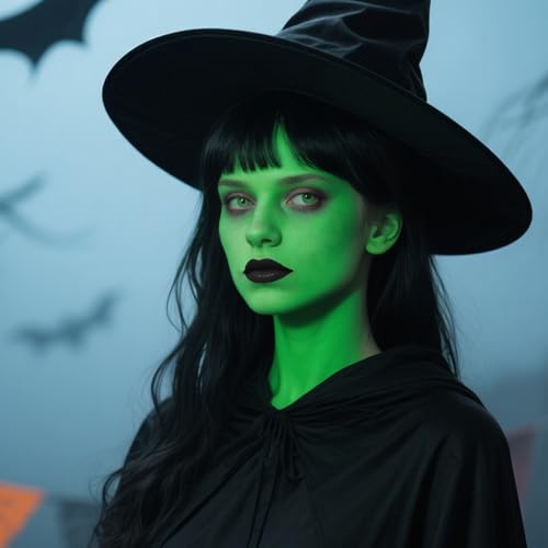 Green Face Paint Stick - Waterproof for Sports & Cosplay