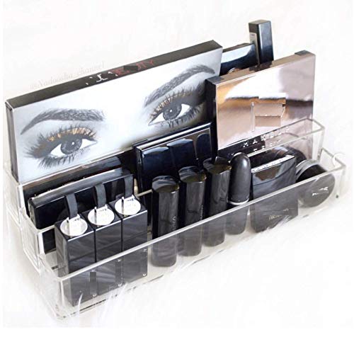 BY ALEGORY Clear Tiered Acrylic Eyeshadow Palette Organizer