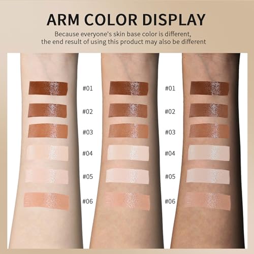 SWETIYOU Beauty Balm Foundation Stick 03#—Hydrating, Buildable Tint, Contour & Conceal