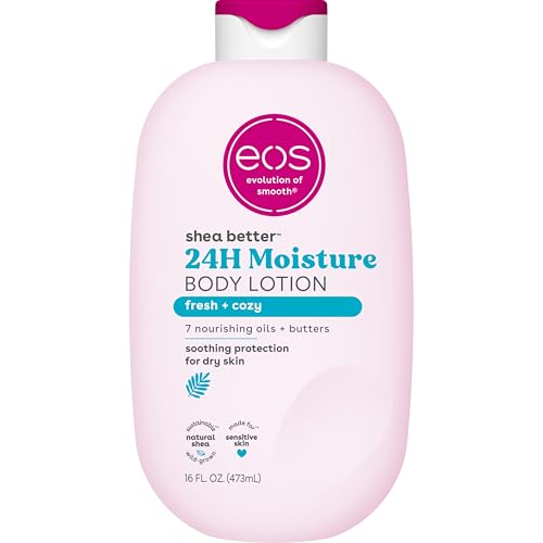 EOS Natural Shea Better Body Lotion - Fresh & Cozy, 16 fl oz - Pack of 1