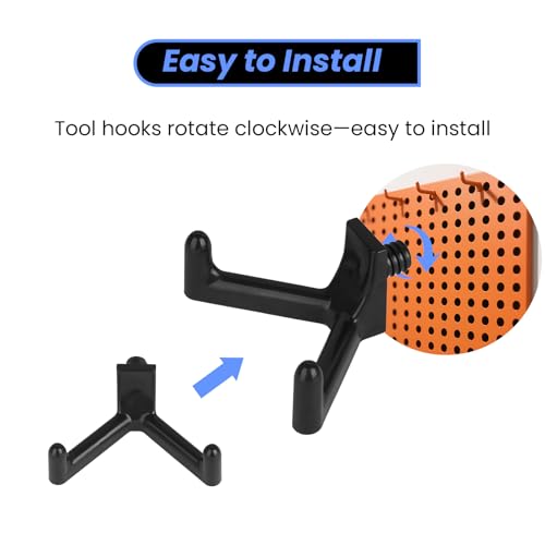 5-Pack Tool Hooks for Suncast Sheds - Durable Wall Organizers