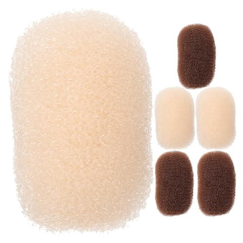 6-Piece Hair Volume Inserts for Updos and Ponytails - Hair Padding Set