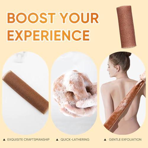 Turmeric Kojic Acid Soap Bars with Exfoliating Bath Cloth - 3 Pack