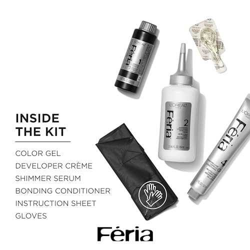 L'Oreal Paris Feria Downtown Brown Permanent Hair Color Kit