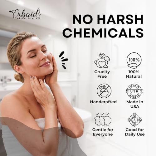 Natural Activated Charcoal Soap Bar for Acne & Blackheads