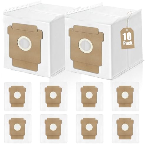 KGC 10-Pack Dust Bags for Roomba 405 | 2.8L Capacity, Leak-Proof Filtration