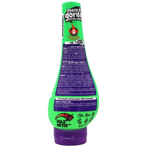 Moco de Gorila Galan Hair Gel - Long-Lasting Hold, 3 Pack