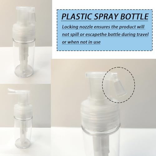 110ml Portable Leakproof Travel Spray Bottle for Cosmetics & Powder