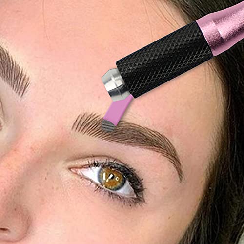 50pcs #14 Nano Microblading Needles - 0.18mm Sterile Eyebrow Blades