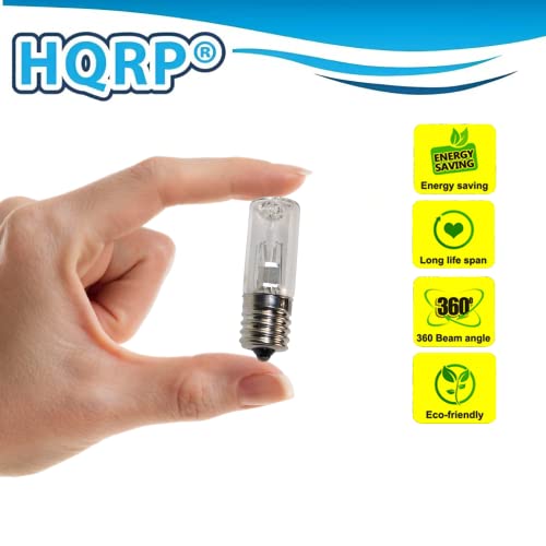 HQRP 2-Pack Replacement Light Bulbs for Philips Sonicare Sanitizer Base