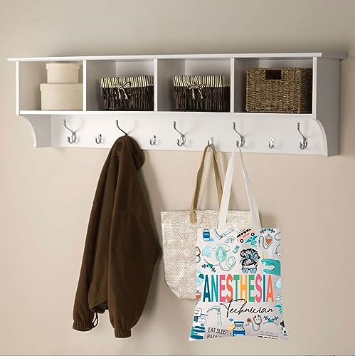 Anesthesia Tech Canvas Tote Bag - Perfect CRNA Gift