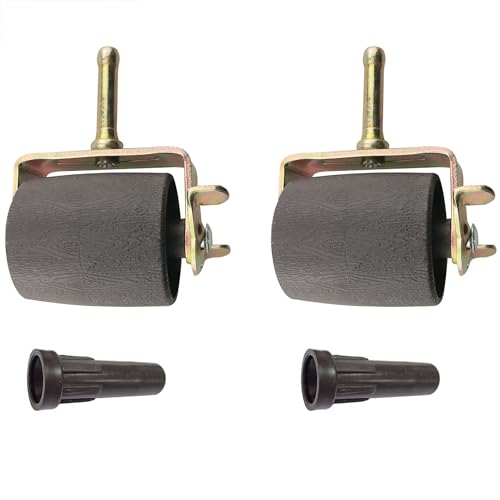 Heavy Duty Bed Frame Casters with Brake - Set of 2 Locking Wheels