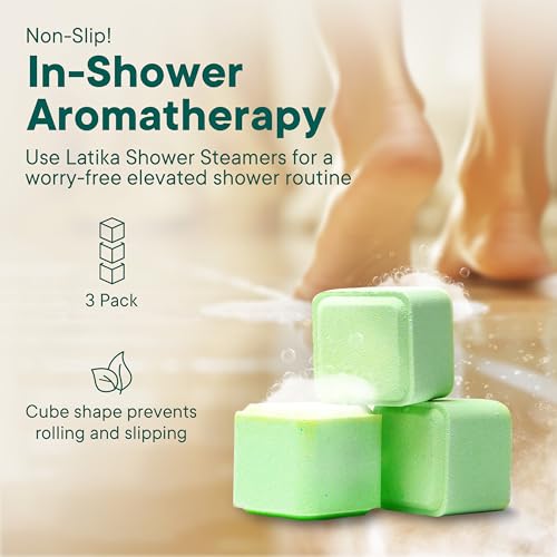 Latika Breathe & Release Shower Steamers – Eucalyptus & Peppermint
