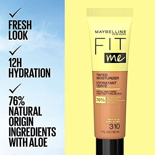 Maybelline Fit Me Tinted Moisturizer - Natural Coverage, 360