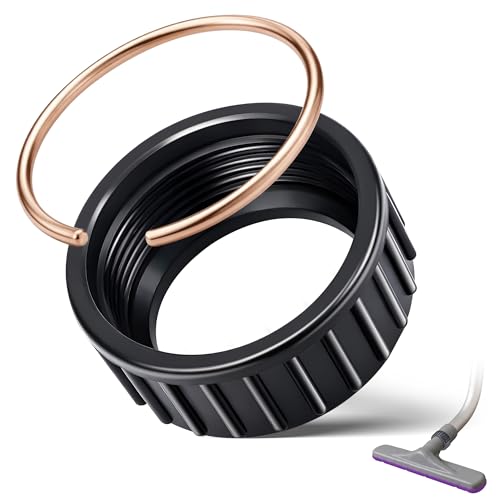 ProTeam Compatible 1.5" Aluminum Wand Replacement Nut & Ring