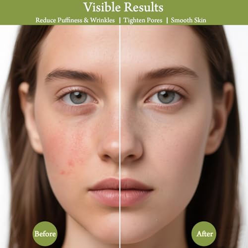 Jade Roller & Gua Sha Set for Facial Massage and Skincare