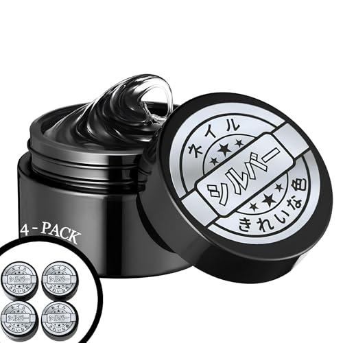 Max's Cosmetics Japanese Style UV Nail Gel Glue for Press-Ons & 3D Art (4pk)