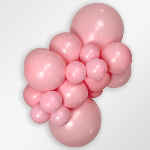 Sempertex 11-Inch Bubble Gum Pink Balloons - 25 Pack Latex Party Balloons for Celebrations