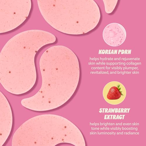 The Crème Shop Gelly PDRN Under Eye Patches - Hydrating Hydrogel Masks (60ct)