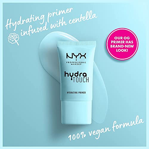 NYX PROFESSIONAL MAKEUP Hydra Touch Hydrating Face Primer 0.84 Fl Oz - Vegan Skincare