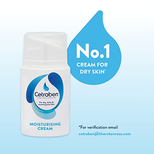 Cetraben Moisturising Cream 50ml for Dry Sensitive Skin