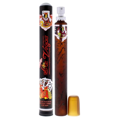 Cuba Las Vegas Eau de Parfum for Men 1.17 Fl Oz Travel Size - Fresh & Aromatic