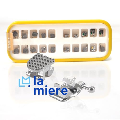 20PCS LA MIERE Metal Braces Monoblock Brackets 0.22 Slots