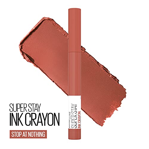 Maybelline Super Stay Ink Crayon Matte Lipstick - 160 Stop At Nothing