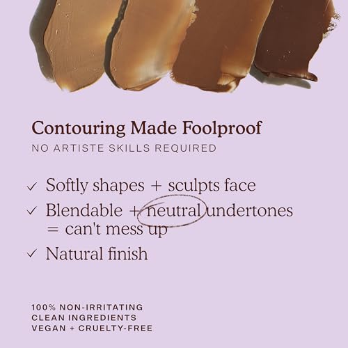 Tower 28 Sculptino Cream Contour - Broad Shade, Matte Bronzer Balm
