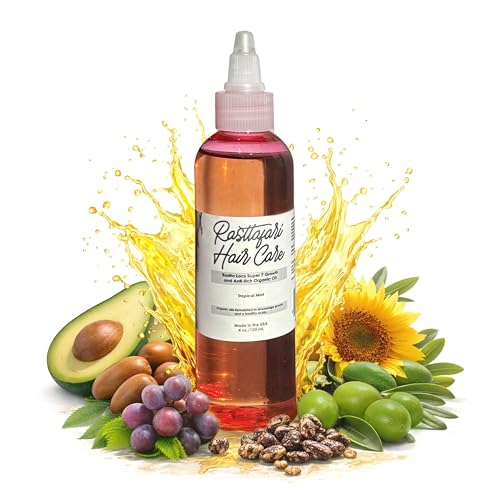 Rastta Locs Super 7 Growth Oil - Nourishing Hair Oil for Dreadlocks & Braids (4 oz.)