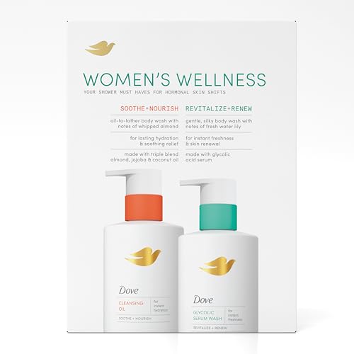 Dove Body Wash Gift Set - 2 Expert Body Washes for Changing Skin