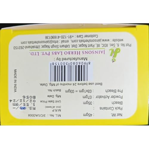 Herbal Mango Bleach 35 Grams Fruit Bleach For all with natural Ingredients