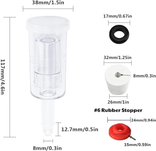 Complete 5-Pack Fermentation Kit for Home Brewing Beer & Wine