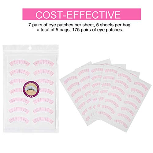Eyelash Extension Mapping Stickers 175 Pairs for Lash Training & Application