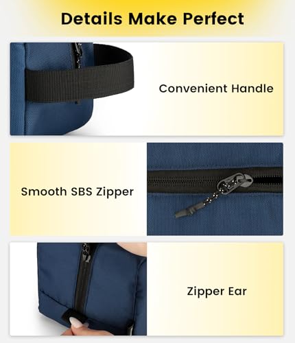 Vorspack Water Resistant Toiletry Bag for Travel - Large Capacity Organizer
