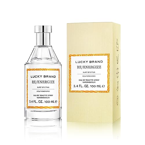 Lucky Re/Energize Unisex Fragrance Spray 3.4 Fl Oz - Mood-Evoking Citrus & Floral
