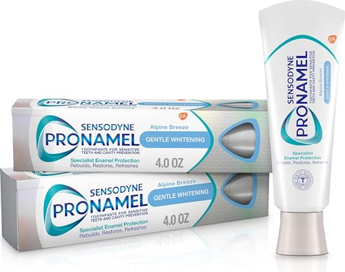 Sensodyne Pronamel Gentle Whitening Toothpaste for Sensitive Teeth - 4 Oz (2 Pack)
