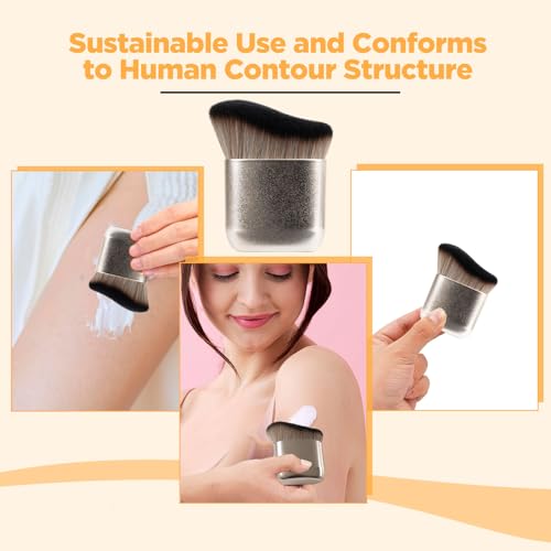 Kabuki Self Tanner Brush for Even Body & Face Makeup